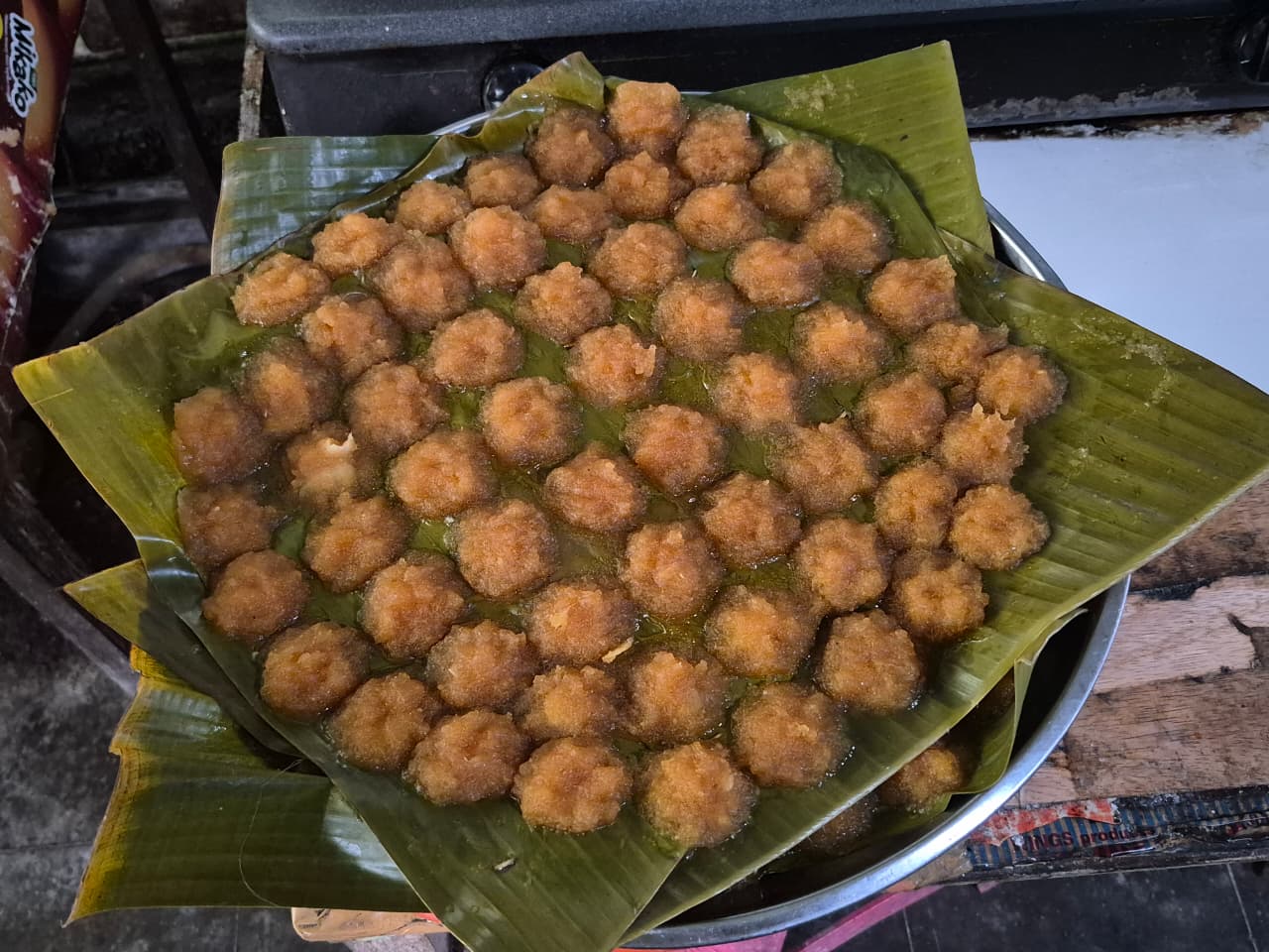Klepon untuk pesanan harian